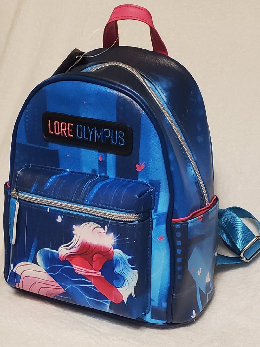 Lore Olympus Hades & Persephone Kiss Mini Backpack NWT! HTF!